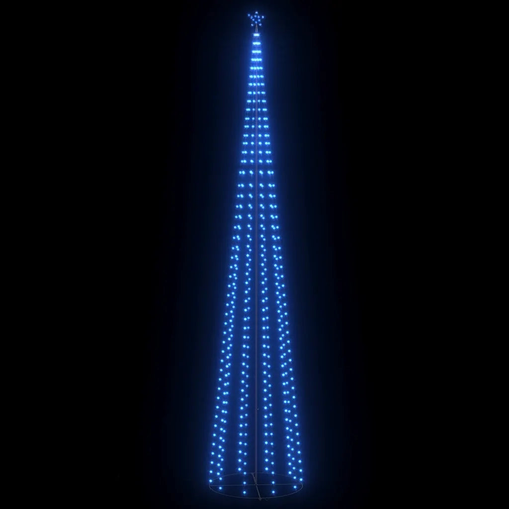 Albero di Natale a Cono con 752 LED Blu 160x500 cm 328725