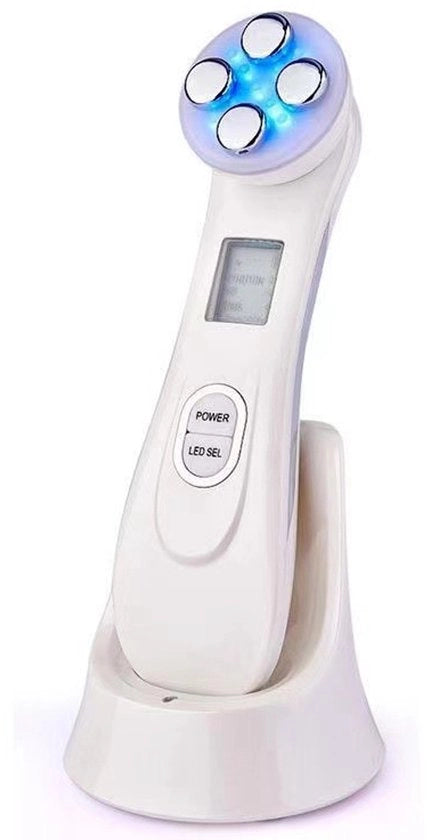 Apparecchio per il viso, apparecchio per massaggi facciali, apparecchio per la cura del viso con sollevamento, radiofrequenza apparecchio massaggi facciali tutto in uno