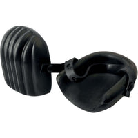 Ginocchiera per piastrellista in gomma nera b08xb3kdzz