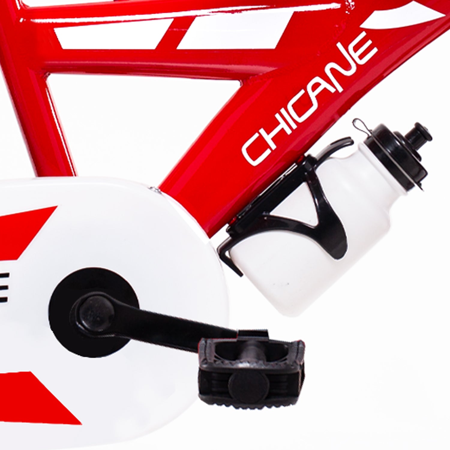 SCH CHICANE 16", bicicletta per bambini, adatta a bambini tra i 5 e i 7 anni, per altezza tra 105 e 135 cm, con campanel