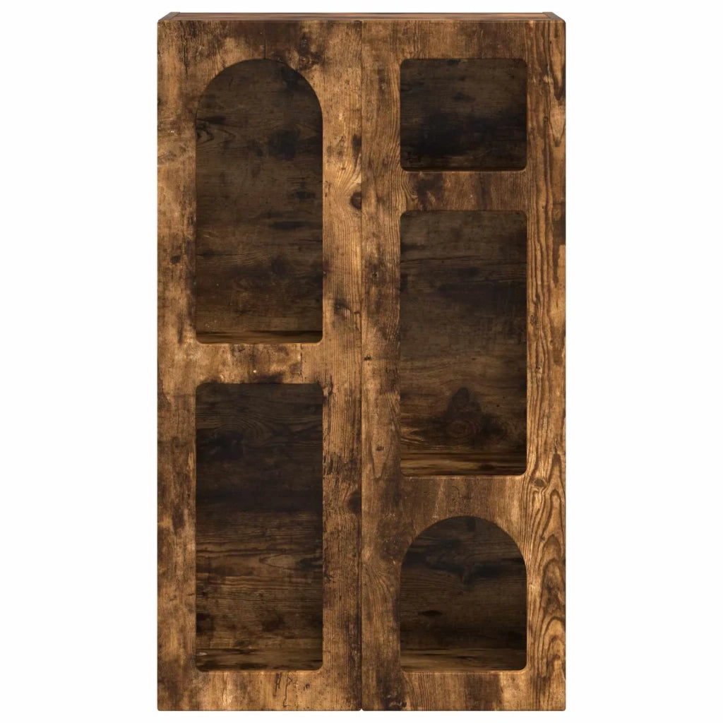Credenza | Madia | Buffet da pranzo | Armadio da pranzo Rovere fum¨¦ 59 x 35 x 100,5 cm Legno multistrato