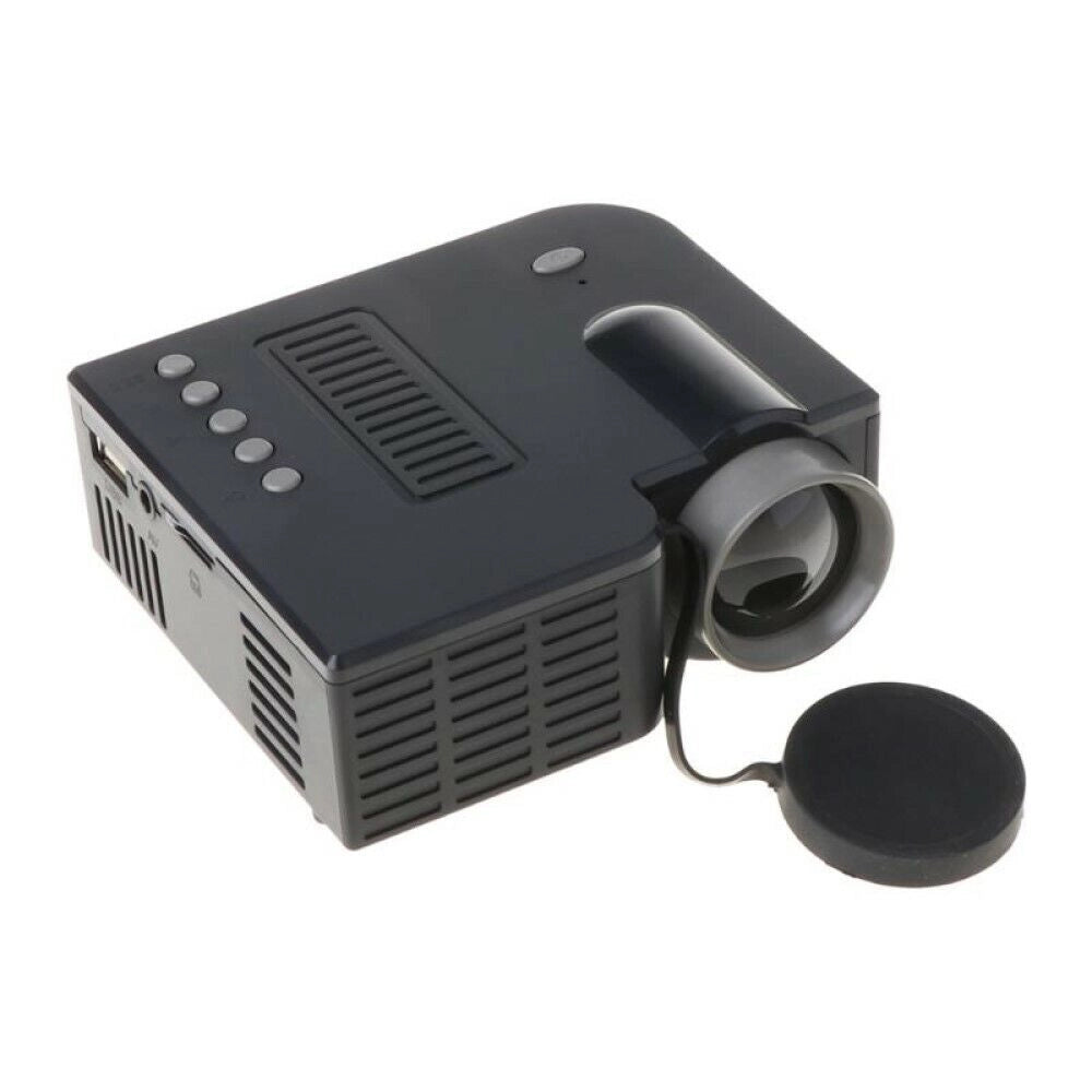 Mini proiettore portatile videoproiettore LCD 50 lumens 1080P AV SD USB AB-R19