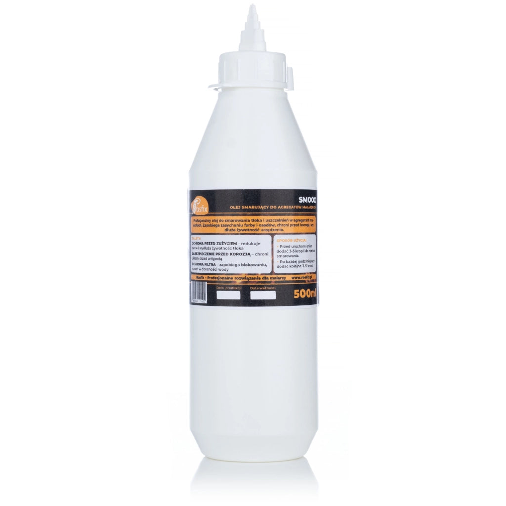 Olio Lubrificante per Spruzzatori Airless di Verniciatura – Protezione Professionale del Pistone | Capacità 500 ml