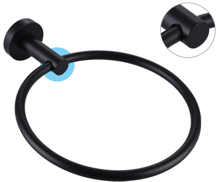 Portasciugamano Da Bagno Black 332915a Mist 05