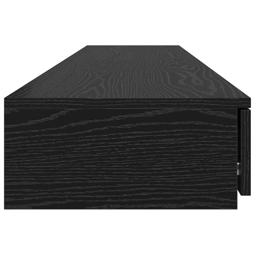 Cassetti per letto Rovere Nero 200 x 36,5 x 16,5 cm