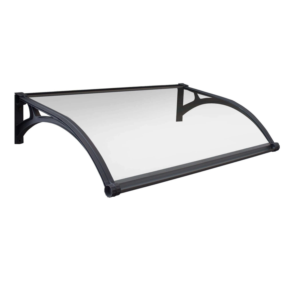 Pensilina da Ingresso con led in Policarbonato cm 120x100x32 5 - LUCKY