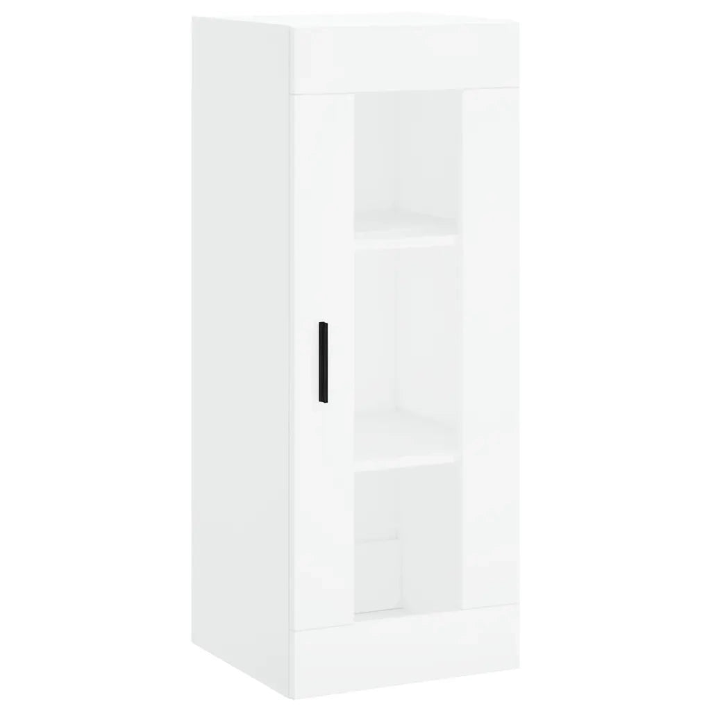 Credenza Bianca 34,5x34x180 cm in Legno Multistrato 3199377