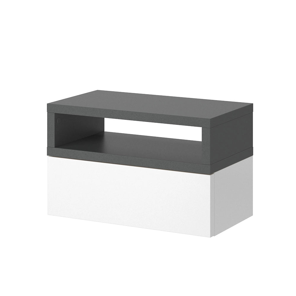 Vicco Comodini camera da letto Antracite 45 x 28 cm