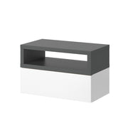 Vicco Comodini camera da letto Antracite 45 x 28 cm