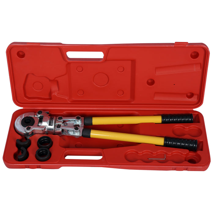 Pinza a crimpare 16-32mm crimpatrice per crimpatura meccanica profilo TH