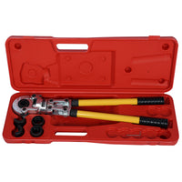 Pinza a crimpare 16-32mm crimpatrice per crimpatura meccanica profilo TH