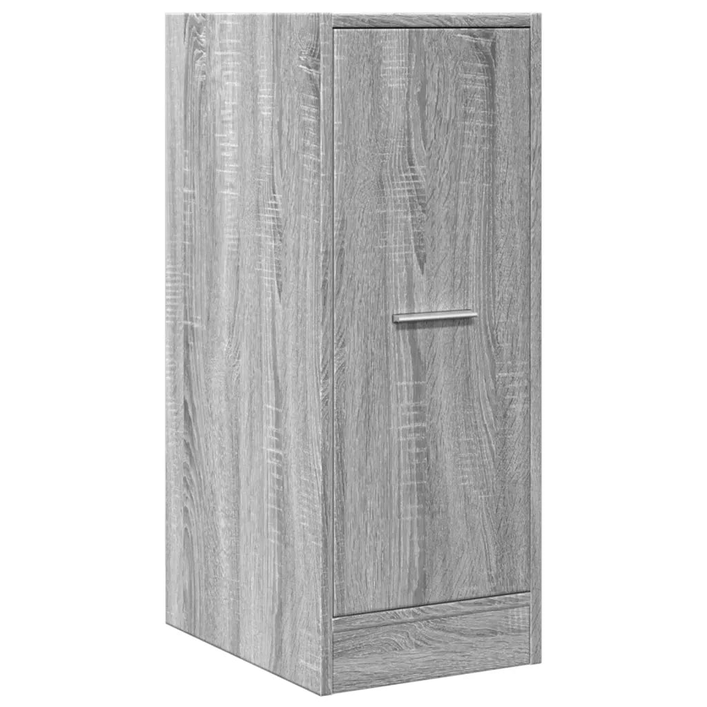 Mobile da farmacia con vani portaoggetti multifunzionali 30 x 41 x 77,5 cm in legno ingegnerizzato Sonoma grigio 02_0050606