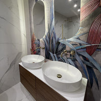 Lavabo Da Appoggio Rea Queen White