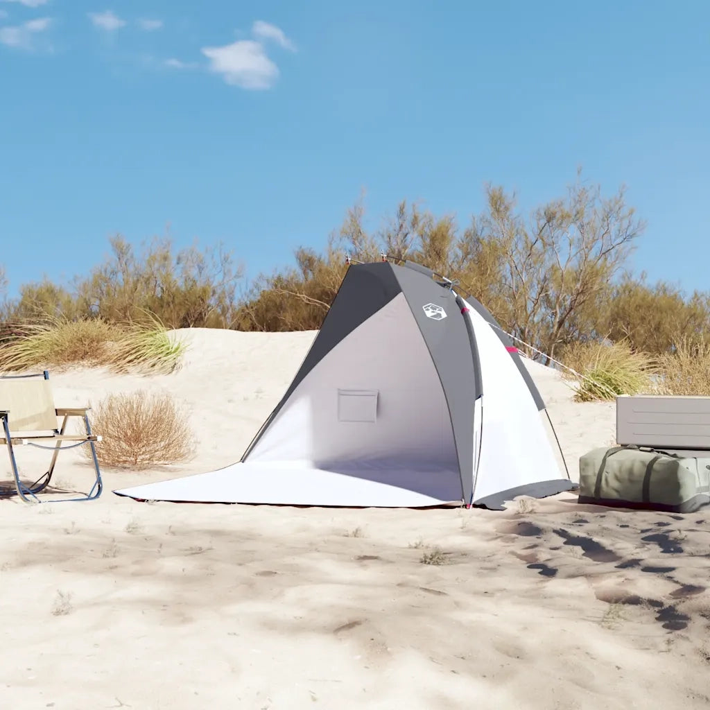 Tenda da Spiaggia-Tenda da campeggio Grigia 268x223x125 cm in Poliestere 185T