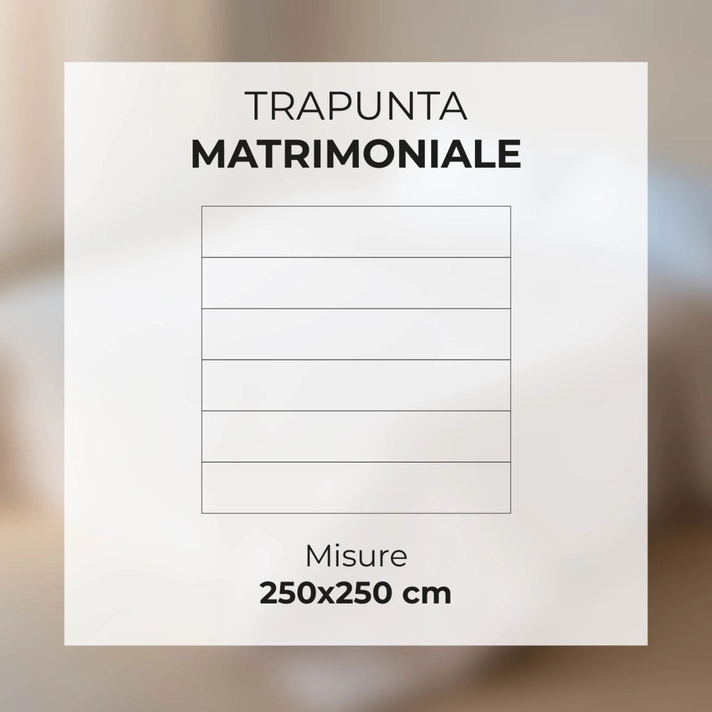 Trapunta Invernale Matrimoniale in Velluto con Stampa Digitale – Piumone Due Piazze Elegante e Morbido 500gr – Piumino Caldo Made in Italy per Inverno Maculato - Matrimoniale