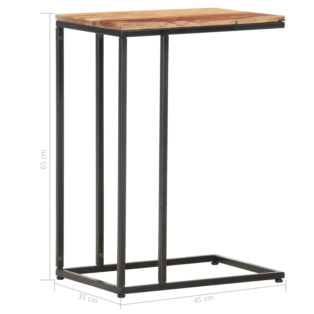 Tavolino 35x45x65 cm in Legno Massello