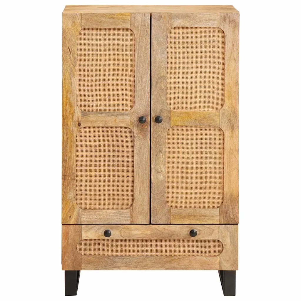 Credenza-Buffet-Armadio da cucina Marrone 60 x 33,5 x 100 cm Legno di mango massello