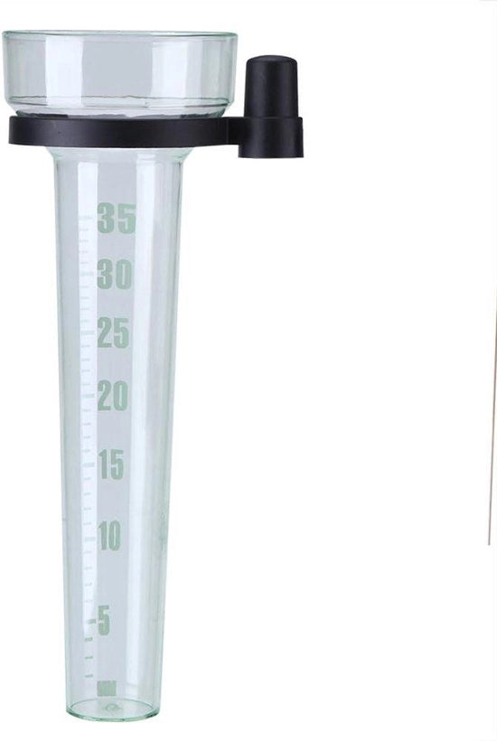 Regolatore di Pioggia per Giardino Giardinaggio Esterno - Tubo di Pioggia in Plastica 35mm Capacità con Misurazione Precisa