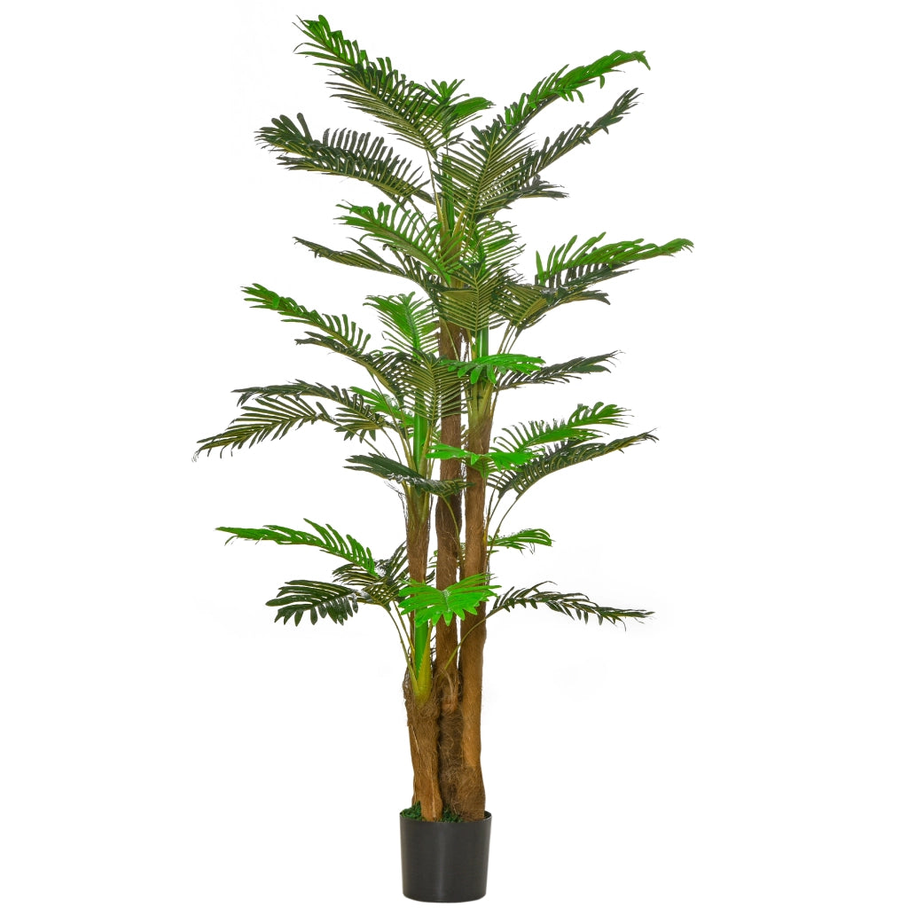 Albero Artificiale Palmier ¨C Zephmum ¨C H185cm Grigio Verde Realistico