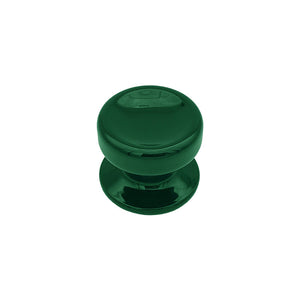 Pomolo fisso per porta SAGUATTI 874/70SB in alluminio verde lucido