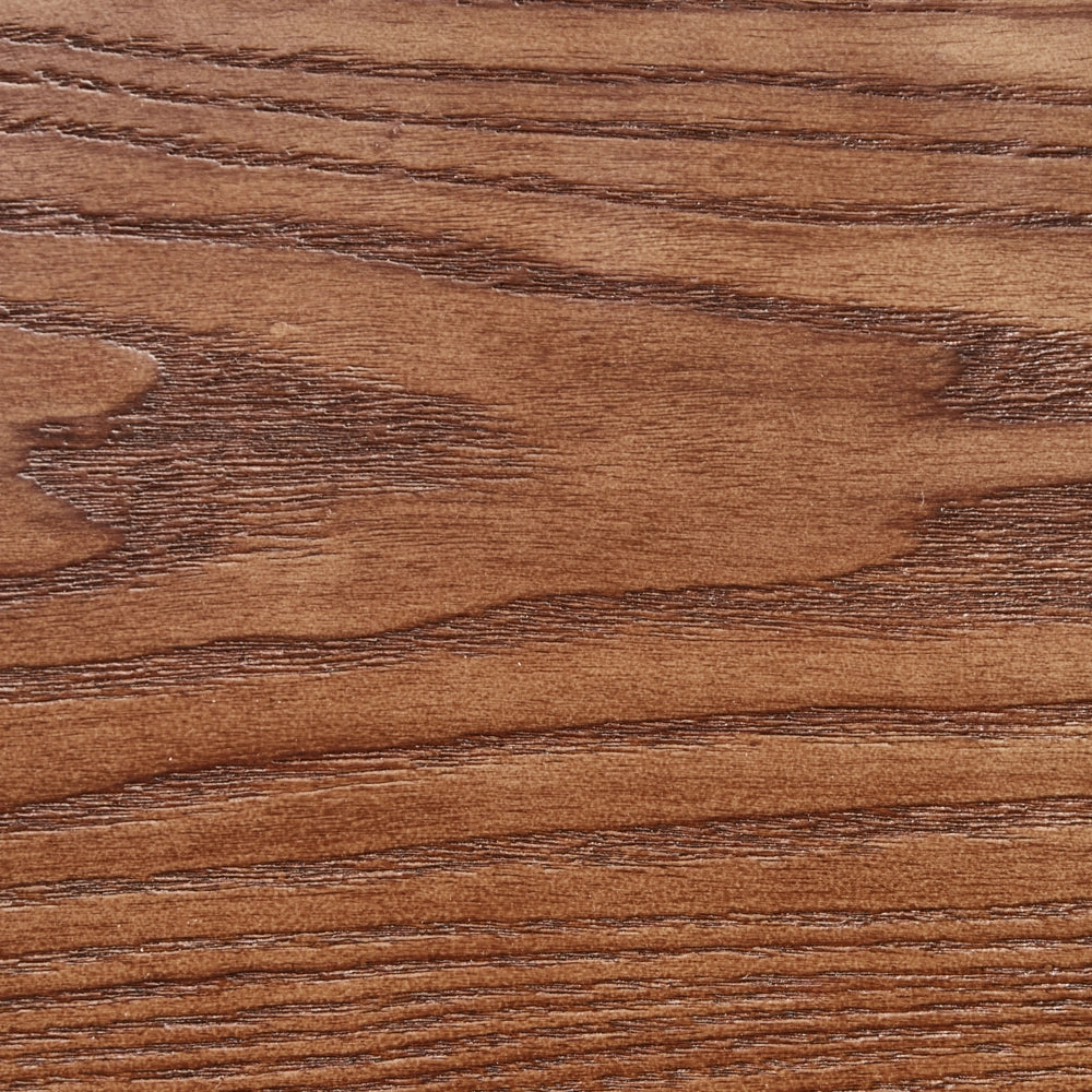 Set di 2 sedie da pranzo con struttura in legno di gomma marrone, senza braccioli, design minimalista