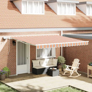 Tenda retrattile Multicolore 400 × 300 cm Tessuto e Alluminio 3330760