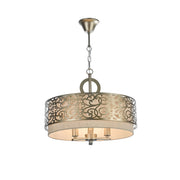 Lampada pendente House in Metallo Venera Ottone