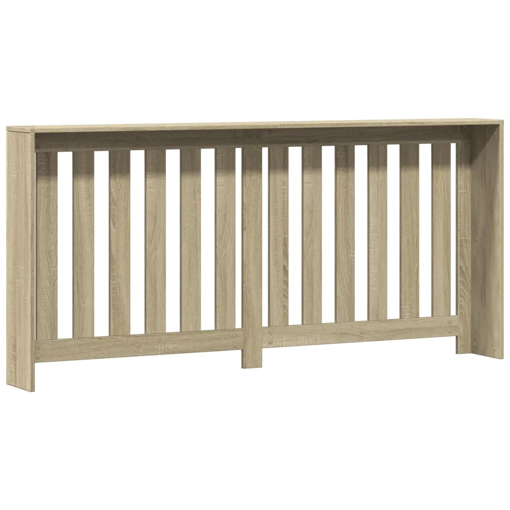 vidaXL Copertura Termosifone Rovere 175x20x82 cm in Legno Multistrato