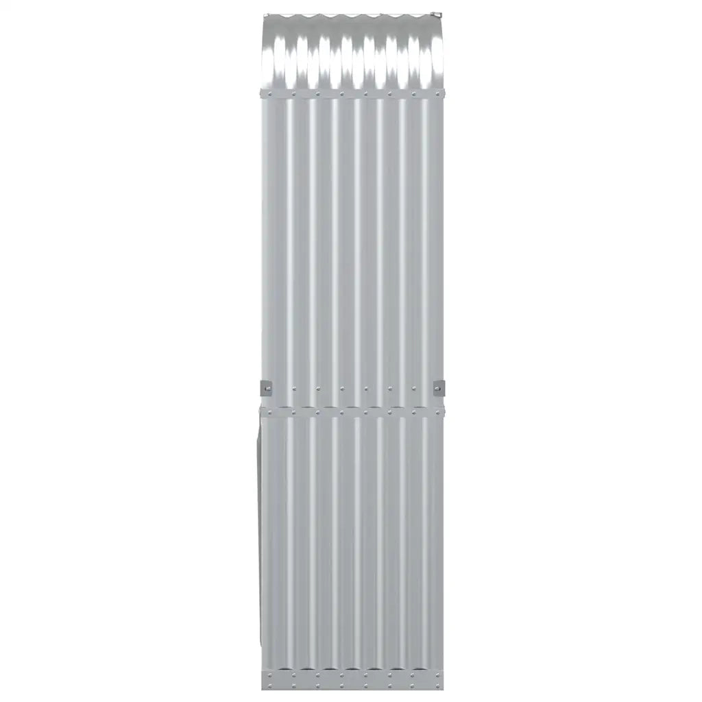 Portaceppi Argento 40x45x170 cm in Acciaio Zincato 364588