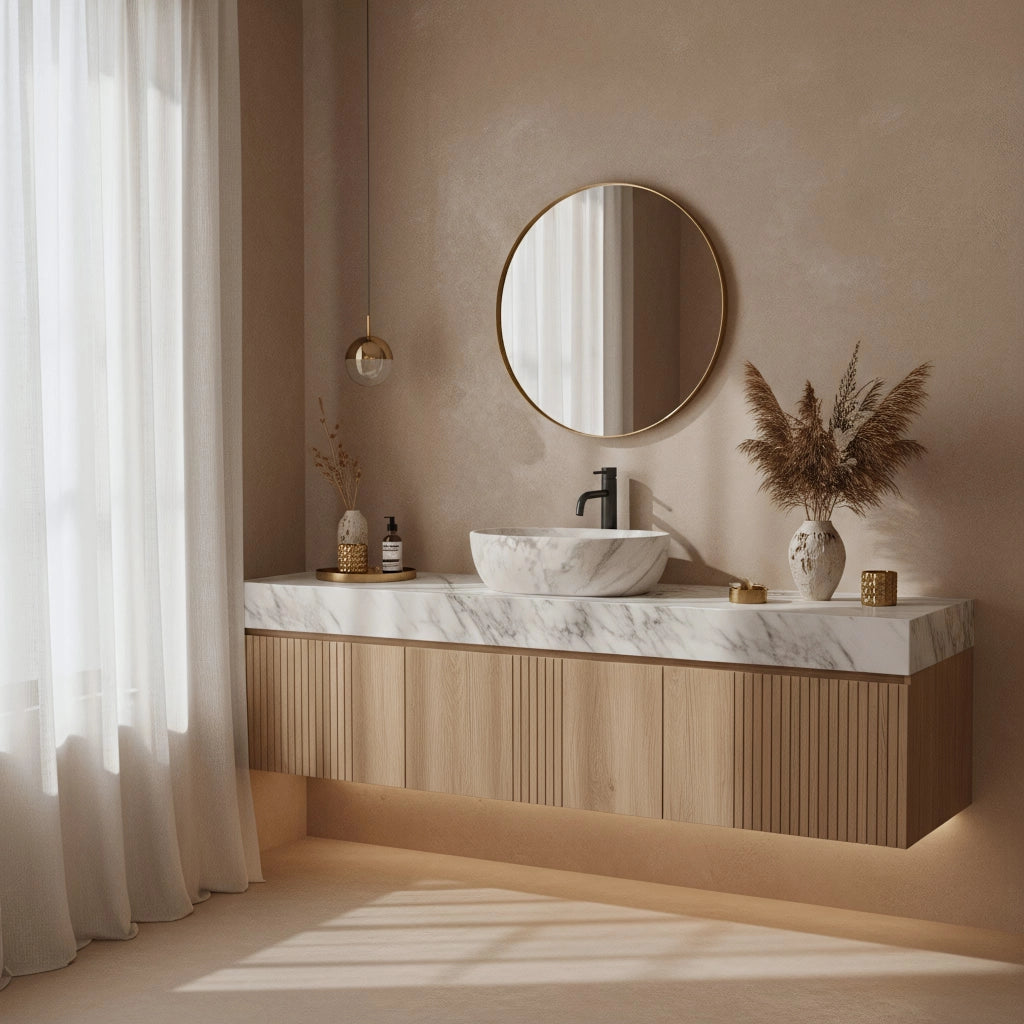 Lavabo Da Appoggio Rea Amelia Ash Matt