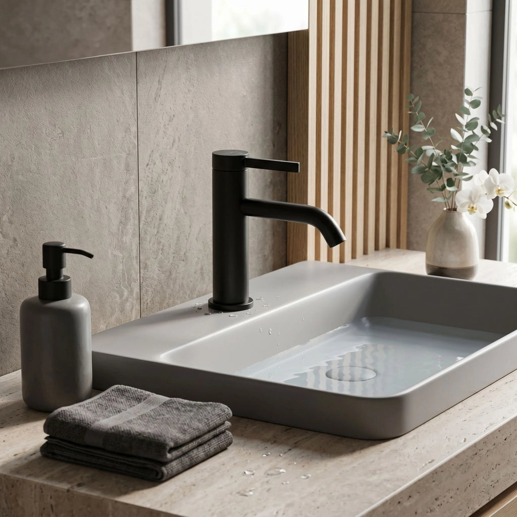 Rubinetto Da Bagno Rea Rivo Black
