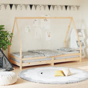 Giroletto per Bambini 80x200 cm in Legno Massello di Pino cod mxl 79412