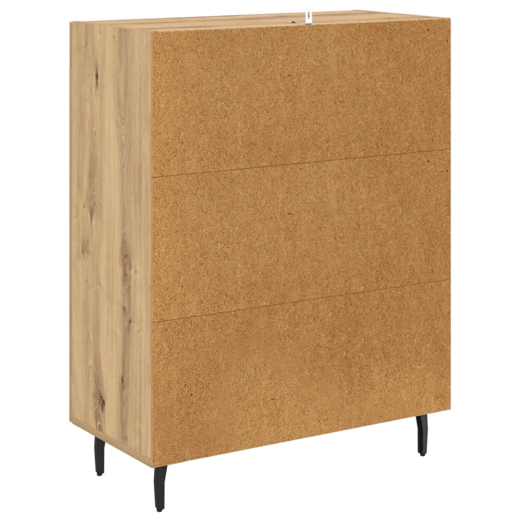 Credenza | Madia | Buffet da pranzo | Armadio da pranzo Rovere artigianale 69,5 x 34 x 90 cm