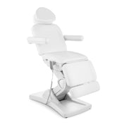 Poltrona estetica professionale in materiale sintetico altezza regolabile bianca 14_0001658