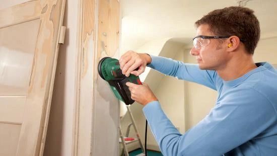 Bosch PEX 300 AE Levigatrice orbitale 24000 OPM Nero, Verde 270 W