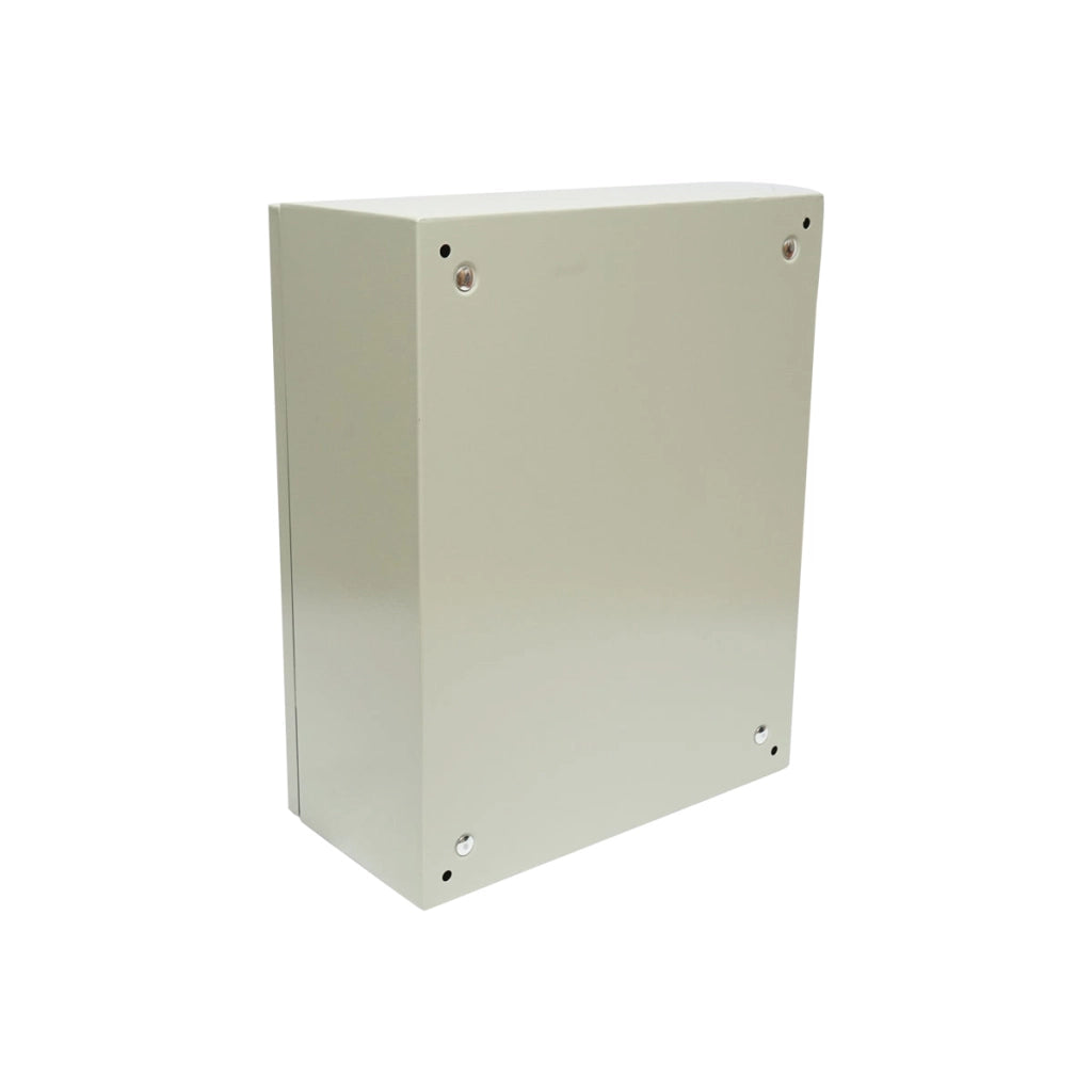 Quadro elettrico metallico con controquadro, PT 500x400x200mm, IP65