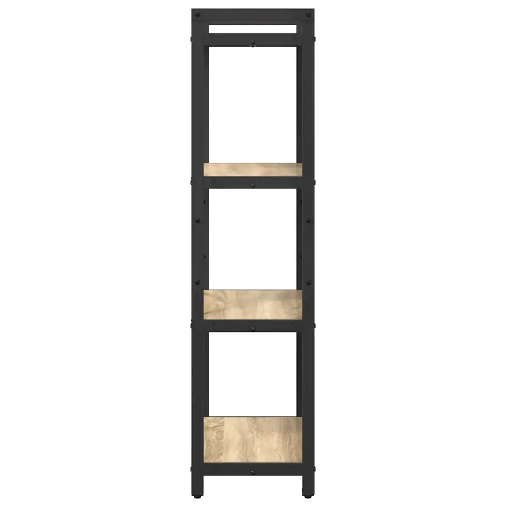Libreria-Scaffale per Libri-Mobile di Stoccaggio Rovere Sonoma 40 x 30 x 85 cm Legno multistrato 595629