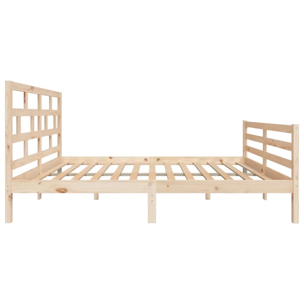 Giroletto-Struttura Letto in Legno Massello di Pino 140x200 cm 810966