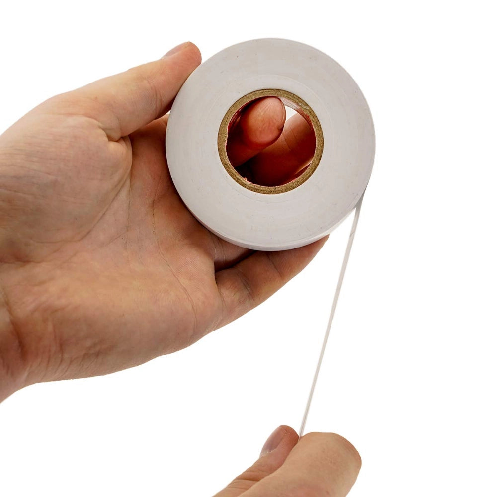 Nastro isolante in pvc autoestinguente raytech per impianti elettrici e cablaggi *** colore bianco, dimensioni 25 mm ...