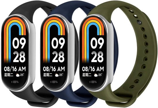 Reservearmbandi per Xiaomi Band 8/9 - Armi in silicone colorati