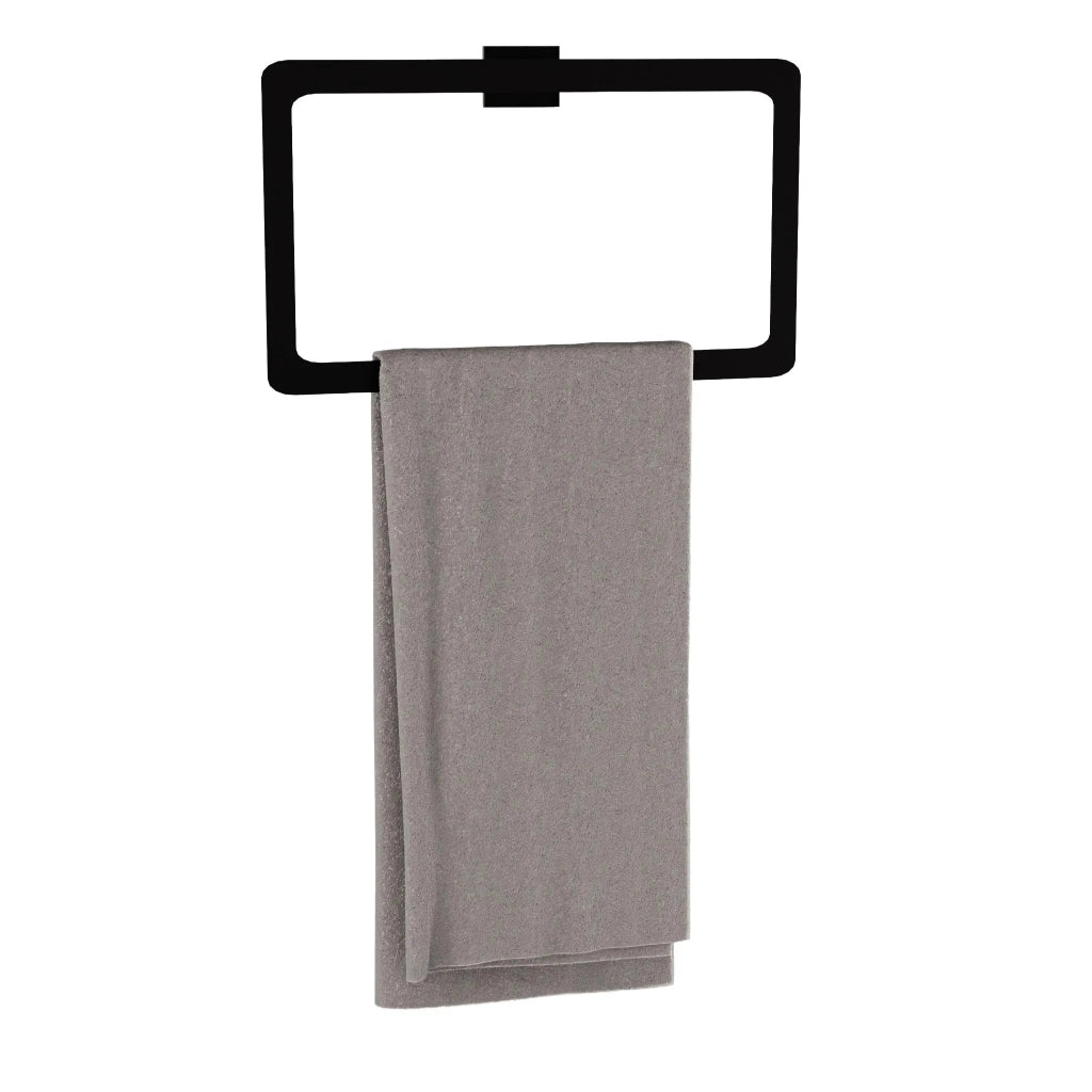 Portasciugamano Da Bagno Ring 210 Oste Matt Black