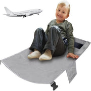 Piedistallo per bambini - Sostegno pieghevole per bambini con lettino aereo pieghevole - Grigio