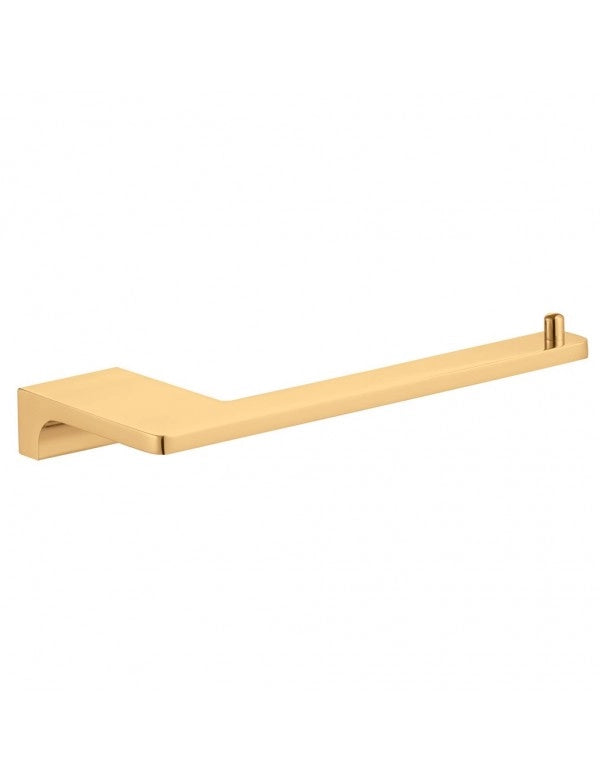 Portarotolo da parete NIL in ottone oro spazzolato 15,8 cm