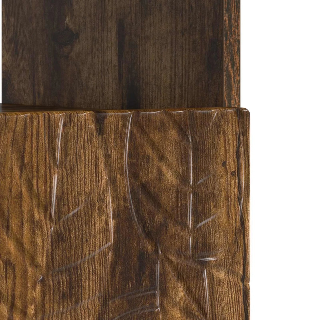 Mobile TV LED Rovere Fumo Legno ingegnerizzato 897220