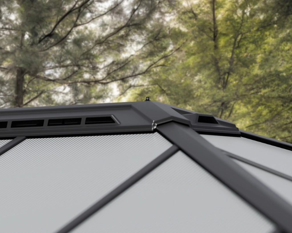Carport doppio in alluminio Colorado 4.3X5
