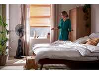 Ventilatore nebulizzatore Qlima FSM 40 Touch colore nero con telecomando