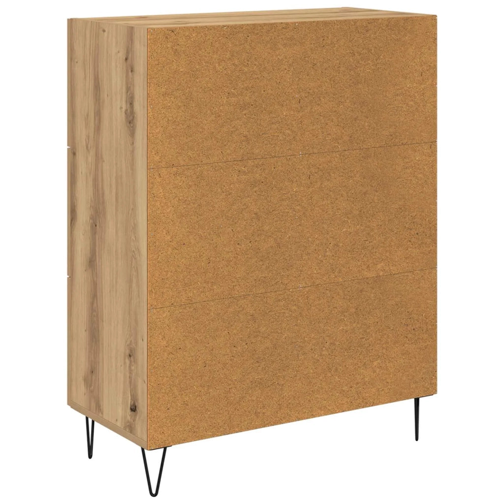 Credenza con cassetto Rovere Artigianale 69,5 x 34 x 90 cm