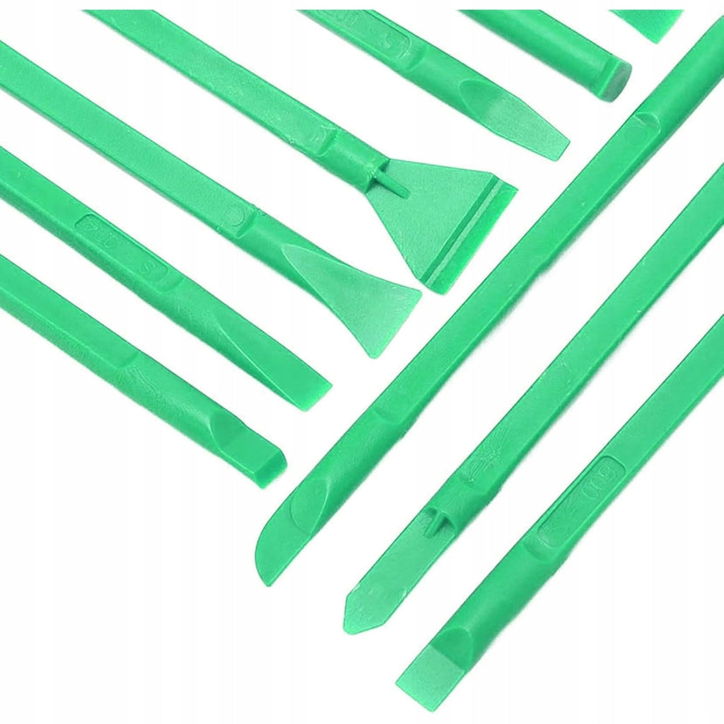 Set di Apri Antistatici per Riparazione – 10 Pezzi, Nylon Rinforzato con Fibra di Vetro | 20 Tipi di Punte