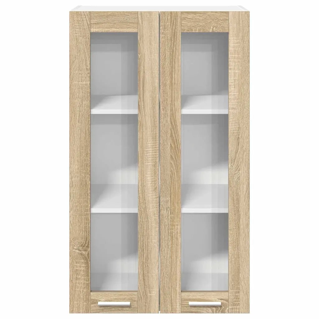 Armadio pensile con porta Rovere Sonoma 60 x 31 x 100 cm