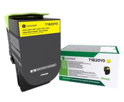 ORIGINAL Lexmark toner giallo 71B20Y0 CS/CX317/417/517 ~2300 Seiten